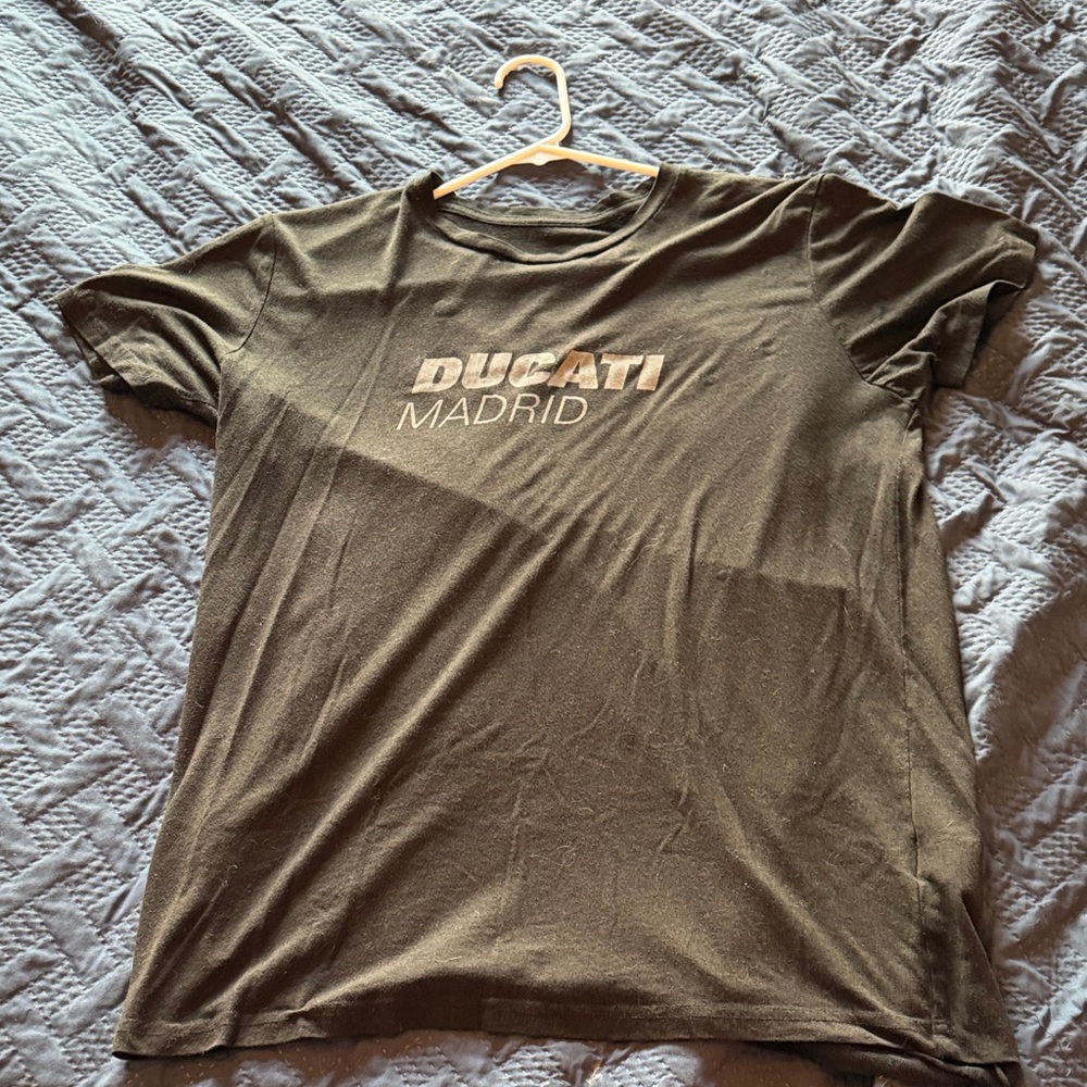 Madrid Black Men's T-Shirt